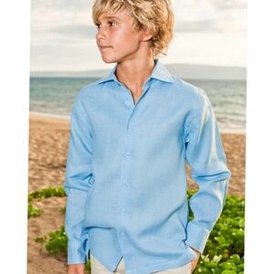 Island Importer Linen Amalfi Button Down Shirt